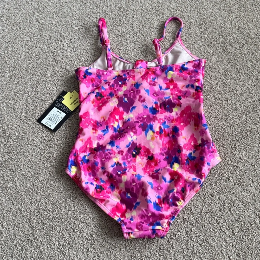 089 NWT Art‎ Class Garden Floral One Piece Cut Out Swimsuit - Size: M (8)